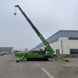 رافعة متنقلة P-573 ZMT بحمولة 3 طن و8 طن مع تحكم عن بعد وذراع تلسكوبي، رافعة زاحفة صغيرة، رافعة عنكبوتية - Product Image 4