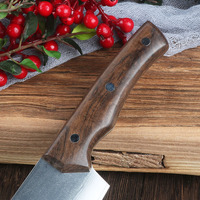 Couteau à désosser multi-usage en acier Damas forgé à la main pour la viande de porcs et de bovins
