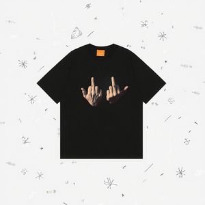 Camisetas de Satén con Diseño Nuevo 2024 para Hombre, Impresión por Descarga, Gráfico 100% Algodón, Manga Corta, Dedo Medio Vertical, Hip Hop - Product Image 2