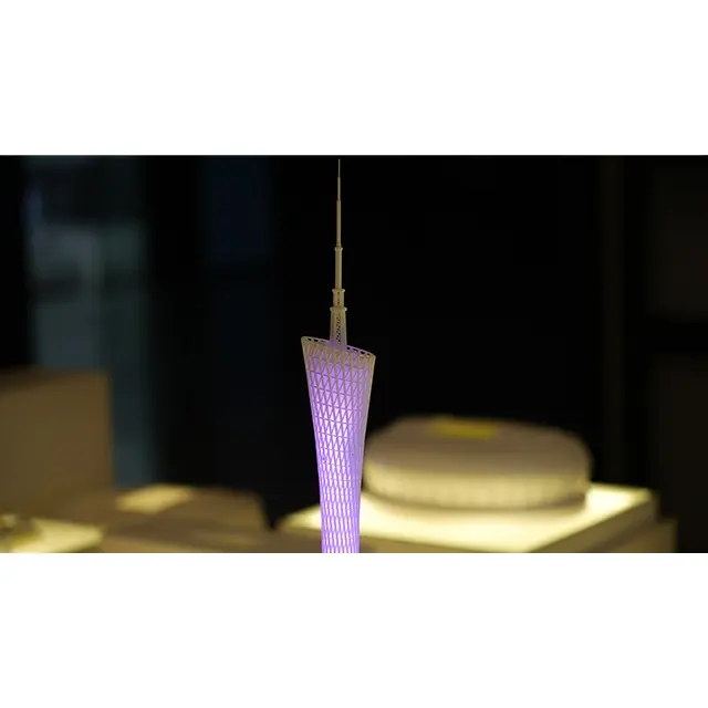 Modelo de exposición en miniatura de edificio a escala arquitectónica, mesa de arena, impresión 3D para diseño de edificios exteriores