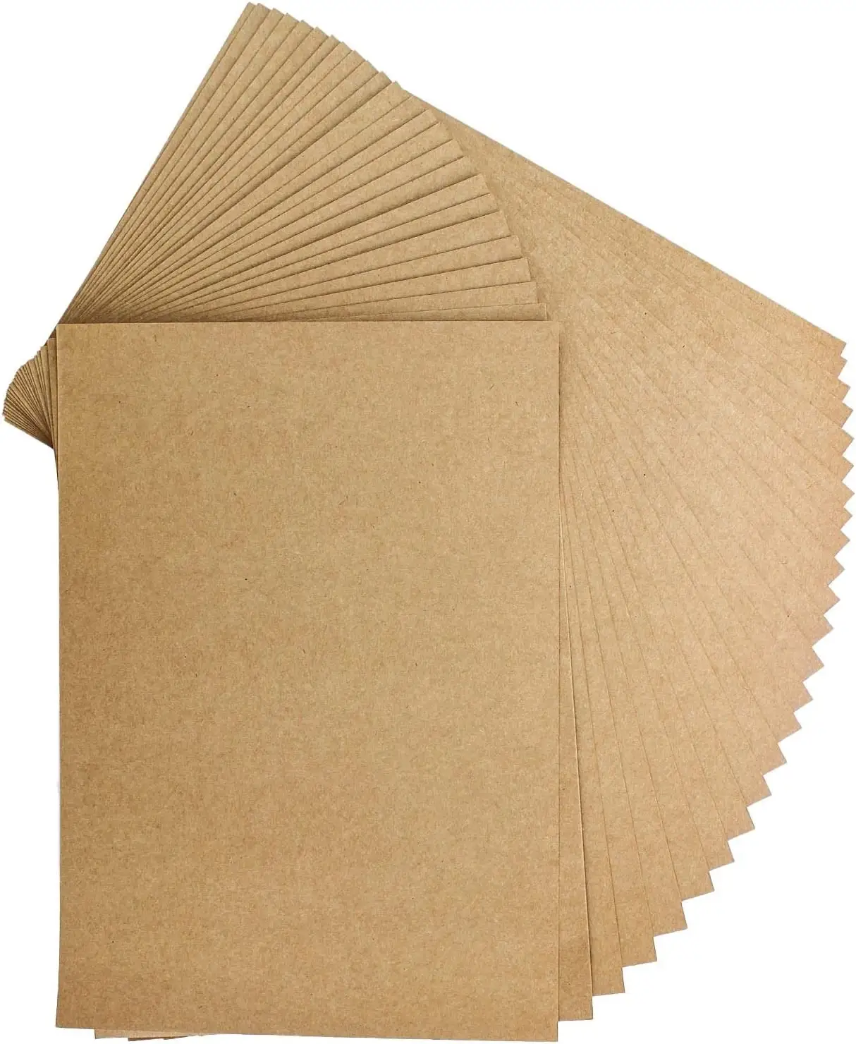 Wholesale Blank A4 200gsm Card Stock Brown Printer Kraft Paper Sheet for Crafts DIY Cards