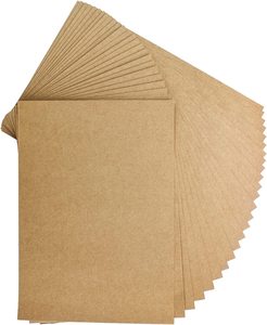 Bán buôn trống <span class=keywords><strong>A4</strong></span> 200gsm Thẻ Chứng Khoán Nâu máy in Kraft tờ giấy cho hàng thủ công DIY thẻ - Product Image 1