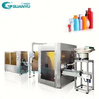 Ligne de production d'emballage automatique GUANYU pour le remplissage et le bouchage de pots et de bouteilles de pâte cosmétique à haute viscosité