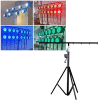 Support de lumière de scène lourd et stable de 4,2 m, support de lumière COB, support de lumière mobile pour photographie, scène, hôtel, fête, DJ, mariage, laser
