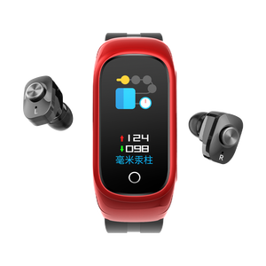 Reloj inteligente deportivo 2 en 1 para hombre y mujer, dispositivo con control del ritmo cardíaco y de la presión sanguínea, <span class=keywords><strong>N8</strong></span>, 20121 - Product Image 5