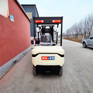 新设计快速充电2吨锂电叉车两段式升降杆CE认证适用于不间断多班生产线 - Product Image 4