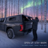 Capot de camion en aluminium à toit plat pour Ford F150 Ranger Tacoma Tundra, résistant aux intempéries, verrouillable, OEM ODM
