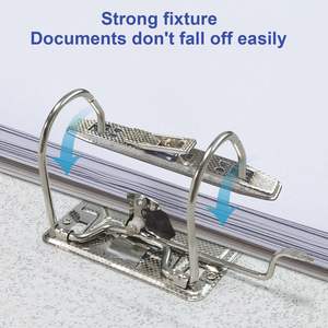 Raccoglitore ad Anelli con Copertina in Plastica, Capacità 500 Fogli A4, Prezzo di Fabbrica - Product Image 3