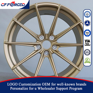 Jantes forgées sur mesure 18 19 20 pouces 5x112 monobloc forgées pour <span class=keywords><strong>Audi</strong></span> <span class=keywords><strong>RS3</strong></span> S3 A3 VW Golf, jantes en alliage multibranches bronze satiné - Product Image 4