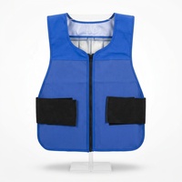 Gilet de refroidissement PCM réutilisable avec packs de glace – Soulagement de la chaleur pour le travail en extérieur en été