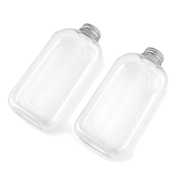 Bouteilles en plastique PET carrées de qualité alimentaire, vente en gros de bouteilles vides pour jus, boissons, sauces, miel, emballages liquides