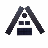 Mini panneau solaire OEM 3.7V 5V 6V 5W 8W 10W 15W 20W 23% Mono, module solaire personnalisé pour LED, IoT, jouets DIY