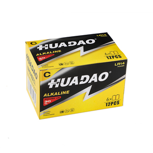 Pile alcaline LR14 taille C 1,5 V sans cadmium ni mercure pour les situations d'urgence, les appareils ménagers et l'électronique grand public - Product Image 2