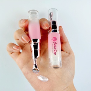 ลิปกลอสเนื้อลิควิดสีชัดเจน สูตรวีแกน แบรนด์ส่วนตัว พร้อมหัวนวดน่ารัก - Product Image 1