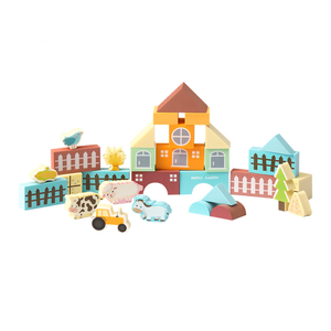 Bloques de Construcción de Espuma Suave EVA Happy FARM, Juguetes para Niños, Jardín de Infancia, Juguetes Educativos Pequeños para Armar en el Escritorio - Product Image 6