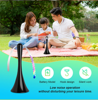 Portable Antiparasitaire Anti Insecte Répulsif Dispositif Intérieur Extérieur Restaurant Moustique Machine Mouche Piège Répulsif Ventilateur