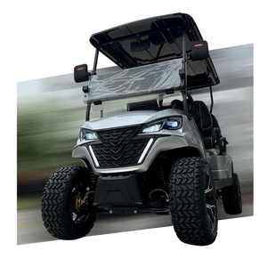 Carrito de Golf de Lujo de 4 Plazas, 24V 3500W-7500W, Batería de Litio, Controlador, Cargador Inteligente, 30-50Km/h, 50-70km de Autonomía, 1 Año de Garantía, 4 Personas, 72V - Product Image 2