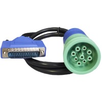 Câble d'extension 9 broches vers DB25 broches pour instrument de diagnostic automobile pour Cummins 50/100CM