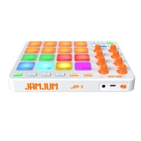 Pad MIDI 16-tombol RGB untuk Pengontrol Musik Elektronik Mini Keyboard Baterai Terpasang Siap Kirim Internasional JP-1