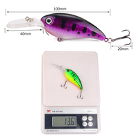 Appâts durs appâts à manivelle d'eau supérieure 10CM/13.6G appâts artificiels pêche