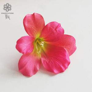 여름 꽃 핫 세일 실크 천 인공 글라디올러스 꽃 플라스틱 인공 꽃 - Product Image 4