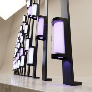 Projecteur LED mural à lentille œil de chat, étanche, pour l'éclairage extérieur des façades de bâtiments et des paysages - Product Image 4