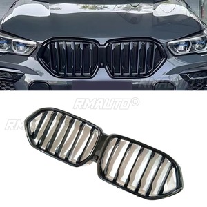 Bandes décoratives pour calandre de voiture, kit carrosserie calandre de course, calandre avant pour BMW X6 G06 2020-2022, pièce extérieure - Product Image 1