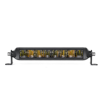 Barre lumineuse LED OGA homologuée pour la route, série 46, 10 pouces, 64 W, barres LED tout-terrain avec faisceau blanc ambre pour camion/jeep