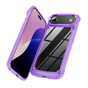 <span class=keywords><strong>Coque</strong></span> de téléphone <span class=keywords><strong>transparente</strong></span> pour <span class=keywords><strong>iPhone</strong></span> 17 Air 17 Pro Max 16E 15 14 Plus 13 12 <span class=keywords><strong>11</strong></span> <span class=keywords><strong>coque</strong></span> arrière <span class=keywords><strong>transparente</strong></span> antichoc en TPU souple - Product Image 3