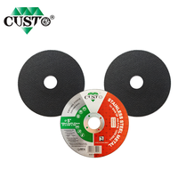 Disque de coupe robuste de 125 mm (5 pouces) et 1,6 mm pour métal, acier inoxydable, aluminium, pour meuleuse d'angle MPA - Disques de coupe