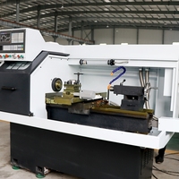 Tour horizontal CNC à broche unique léger CK6132 avec fonction entièrement automatique de haute précision