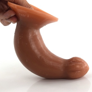 Hot Sale Silicone Artificial Penis Handheld Dual Layer <b>Dildos</b> Adult Toys Realistic Penis for Men Women - Product Image 3