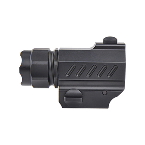 Mini lampe de poche compacte rechargeable tactique LED haute performance 210 lumens avec rail réglable - Product Image 2
