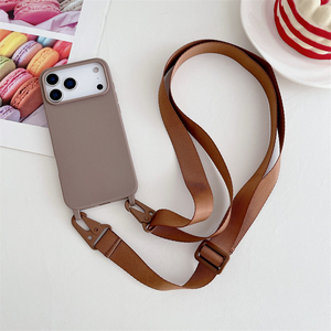 <span class=keywords><strong>Collier</strong></span> en silicone à bandoulière pour <span class=keywords><strong>iPhone</strong></span> 17 17Air 16 15 14 <span class=keywords><strong>13</strong></span> <span class=keywords><strong>Pro</strong></span> <span class=keywords><strong>Max</strong></span> Plus étui en silicone avec bandoulière - Product Image 2