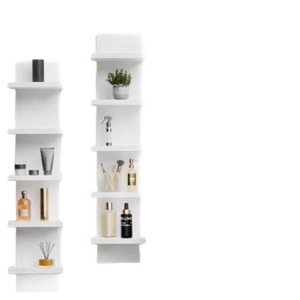 Wall Mounted <b>Floating</b> Shelf 5 Tier Multi Layer Storage Rack For Living Room Bedroom Decorative Shelf - Product Image 5