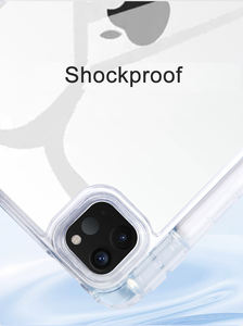 Funda de cuero con soporte plegable en <span class=keywords><strong>Y</strong></span> para <span class=keywords><strong>iPad</strong></span> <span class=keywords><strong>Air</strong></span> Pro 5 6 7 8 9 10th Generation Clear Case 2024 <span class=keywords><strong>MINI</strong></span> 3 4 10,9 11 12,9 13 pulgadas - Product Image 2