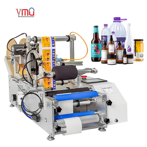 Yimu Ym130 Máy Tính Để Bàn Của Nhãn Hiệu Nhãn Applicator Máy Sticker <span class=keywords><strong>Labelling</strong></span> Máy Cho Chai Tròn Bán Tự Động - Product Image 1