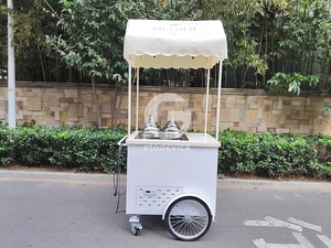 Chariot à café mobile moderne Etodevice, chariot de vente de boissons commercial personnalisé - Product Image 4