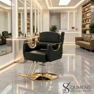 Chaise de Salon de Coiffure Populaire à Haute Densité en Mousse, Chaise de Coiffage pour Barbier, Équipement de Salon de Beauté - Product Image 1