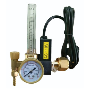 Válvula Solenoide Hidropónica 220V, Reductor de Presión de CO2 con Manómetro, Regulador de Argón para Uso en Invernaderos - Product Image 3