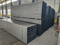 Plateau de câblage ventilé/perforé en acier au carbone ignifuge industriel Jiangsu à alimentation directe 200*100 pour pose de câbles