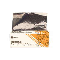 Papier d'emballage pour sandwichs et hamburgers écologique et résistant à la graisse, feuilles de papier aluminium de qualité alimentaire imperméables pour l'emballage des aliments de fête