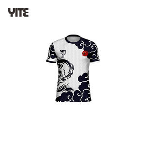 All'ingrosso Logo personalizzato Esport Jersey 100% poliestere rapido asciutto <span class=keywords><strong>t</strong></span>-<span class=keywords><strong>Shirt</strong></span> comoda camicia da gioco - Product Image 2