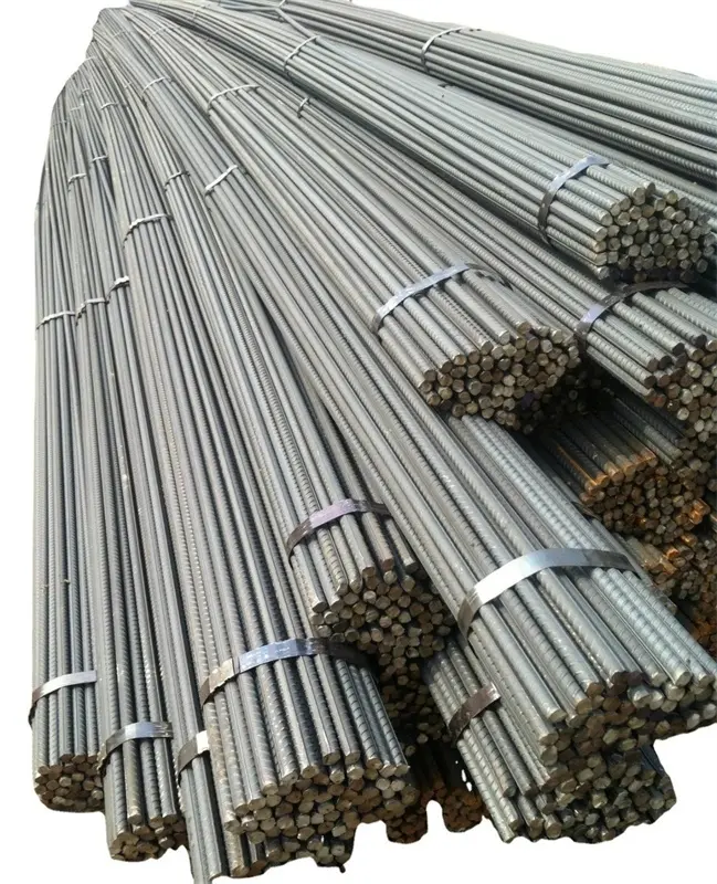 Kualitas tinggi ASTM HRB335/400/500 Harga rebar baja 10mm 12mm kustom