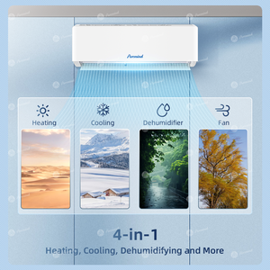 For OEM Electric Variable Frequency Ductless <b>Air</b> <b>Conditioner</b> 9000/12000/18000/24000Btu Strong Wind Cooling Only Household - Product Image 6