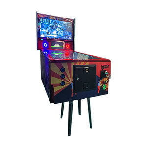 Máquina de pinball de mesa de billar virtual <span class=keywords><strong>3D</strong></span> plegable de doble pantalla Juegos que funcionan con monedas en inglés - Product Image 3