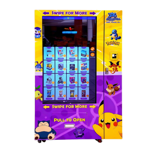 Distributeur Automatique Personnalisé de Cartes et Jouets Pokémon à Monnayeur et Billets, avec Grand Écran, pour Cartes de Collection Japonaises - Product Image 2