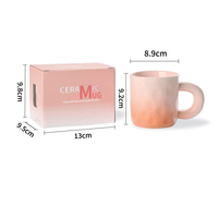 Mug de voyage en céramique grès, design personnalisé avec monuments, pour les magasins de souvenirs de destination, les cadeaux d'hôtel et les projets OEM/ODM