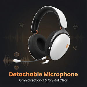 <span class=keywords><strong>Casque</strong></span> <span class=keywords><strong>de</strong></span> jeu surround tri-mode PJT-DEP2494, léger, micro détachable, haut-parleur 50 mm, <span class=keywords><strong>casque</strong></span> supra-auriculaire - Product Image 5