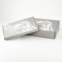 Cajas de Cartón Corrugado Impresas Personalizadas con Tira de Apertura, Impresión a Color Ecológica, Embalaje para Ropa